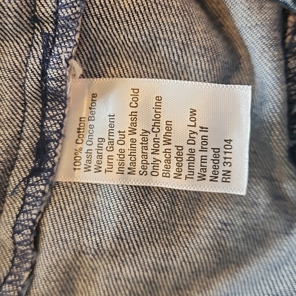 Madison  Wide leg Crop Jeans size 4 - Picture 4 of 4